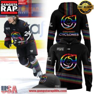 Cincinnati Cyclones Shutout The Hate 2025 Edition All Over Print Hoodie