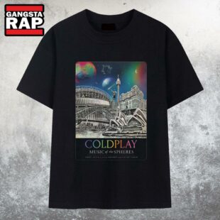 Coldplay Las Vegas 2025 Shows T Shirt