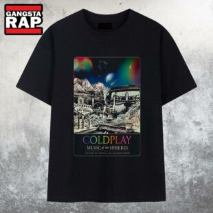Coldplay Sun Bowl Stadium in El Paso TX 6 2025 T Shirt