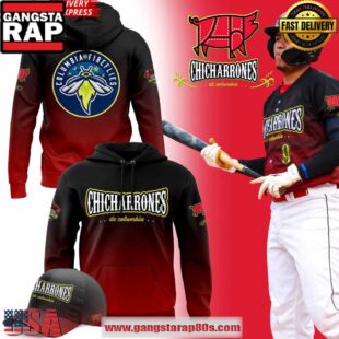 Columbia Fireflies Chicharrones de Columbia 2025 All Over Print Hoodie
