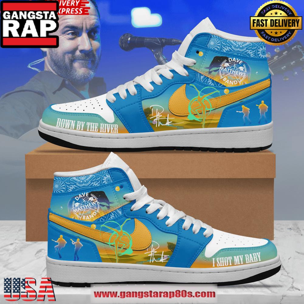 Dave Matthews Band Limited Edition Air Jordan 1 Running Sneakers Shoes Dave Matthews Band Limited Edition Air Jordan 1 Running Sneakers Shoes