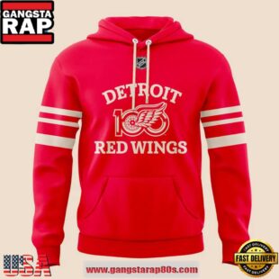 Detroit Red Wings 100 YEARS OF HOCKEYTOWN Special Edition All Over Print Hoodie