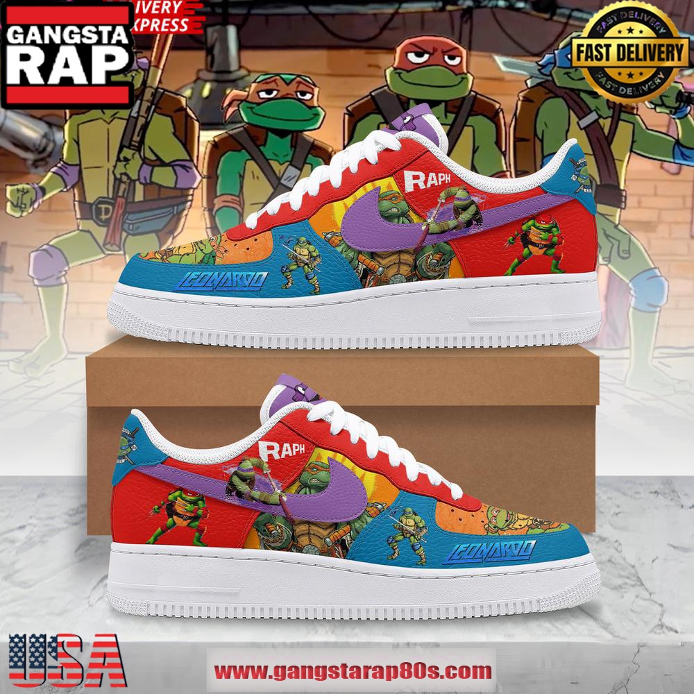 eenage Mutant Ninja Turtles Retro Heroes Air Force 1 Sneakers Shoes eenage Mutant Ninja Turtles Retro Heroes Air Force 1 Sneakers Shoes