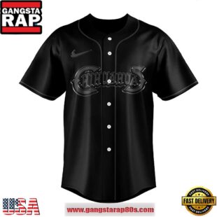 El Paso Chihuahuas Back In Black Limited Edition Baseball Jersey Shirt