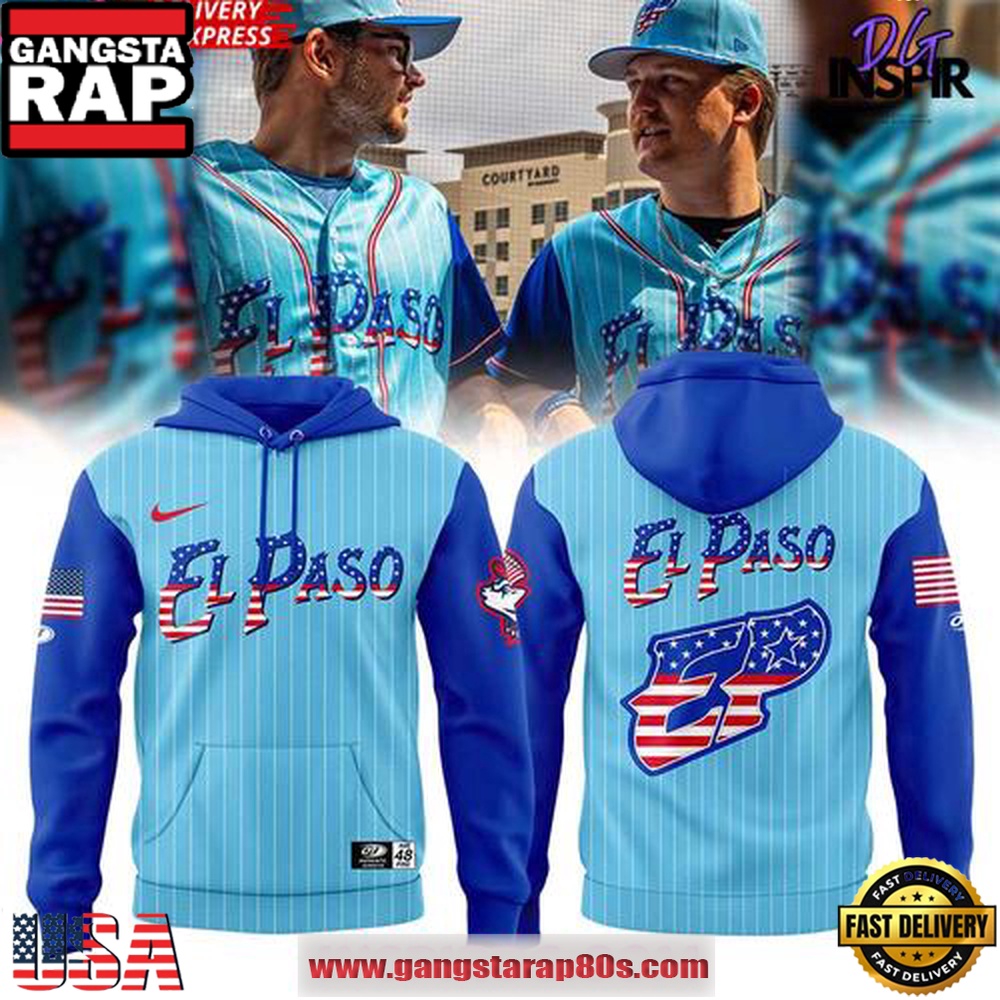 El Paso Chihuahuas Independence Day 2025 All Over Print Hoodie El Paso Chihuahuas Independence Day 2025 All Over Print Hoodie