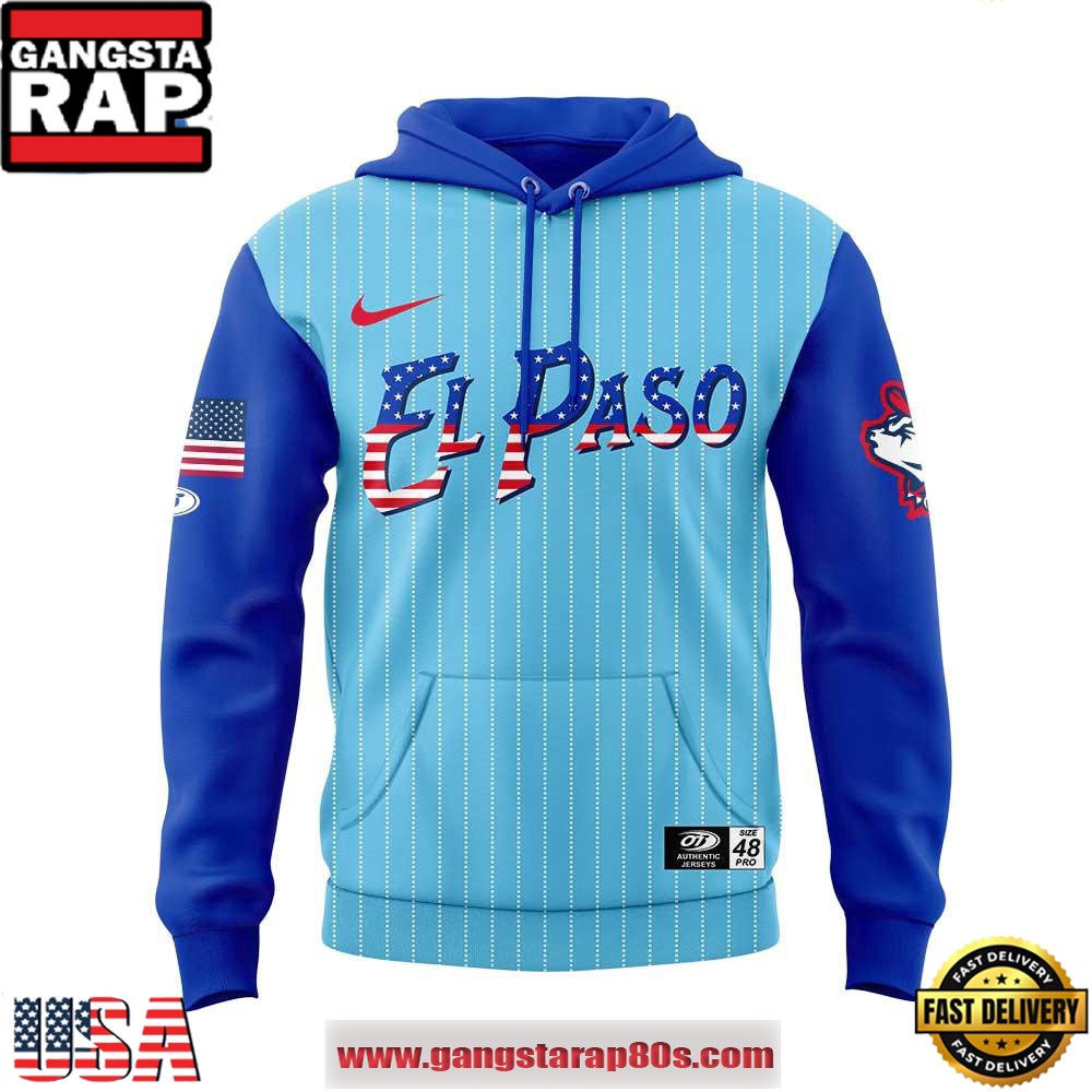 El Paso Chihuahuas Independence Day Special Edition All Over Print Hoodie El Paso Chihuahuas Independence Day Special Edition All Over Print Hoodie