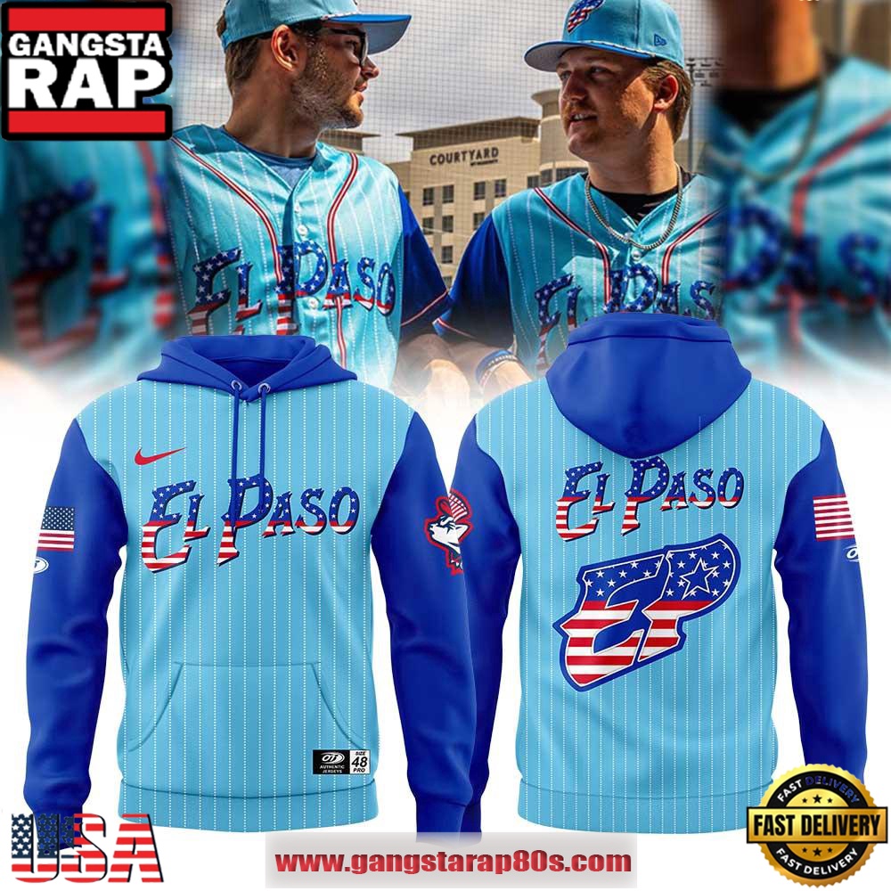 El Paso Chihuahuas Independence Day Special Edition All Over Print Hoodie El Paso Chihuahuas Independence Day Special Edition All Over Print Hoodie