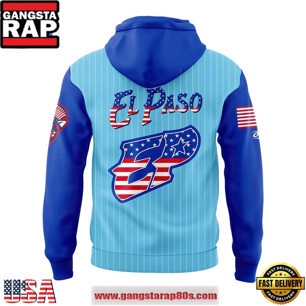 El Paso Chihuahuas Independence Day Special Edition All Over Print Hoodie El Paso Chihuahuas Independence Day Special Edition All Over Print Hoodie