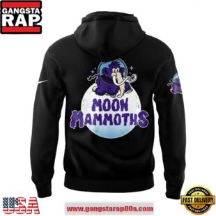 Erie Moon Mammoths Special Edition Black All Over Print Hoodie