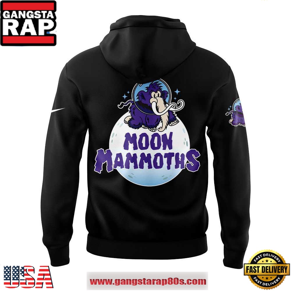 Erie Moon Mammoths Special Edition Black All Over Print Hoodie Erie Moon Mammoths Special Edition Black All Over Print Hoodie