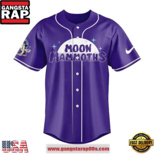 Erie SeaWolves Moon Mammoths Limited Edition Baseball Jersey Shirt