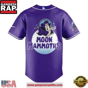 Erie SeaWolves Moon Mammoths Limited Edition Baseball Jersey Shirt