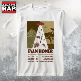 Evan Honer Everything I Wanted AU AZ Tour 2025 T Shirt
