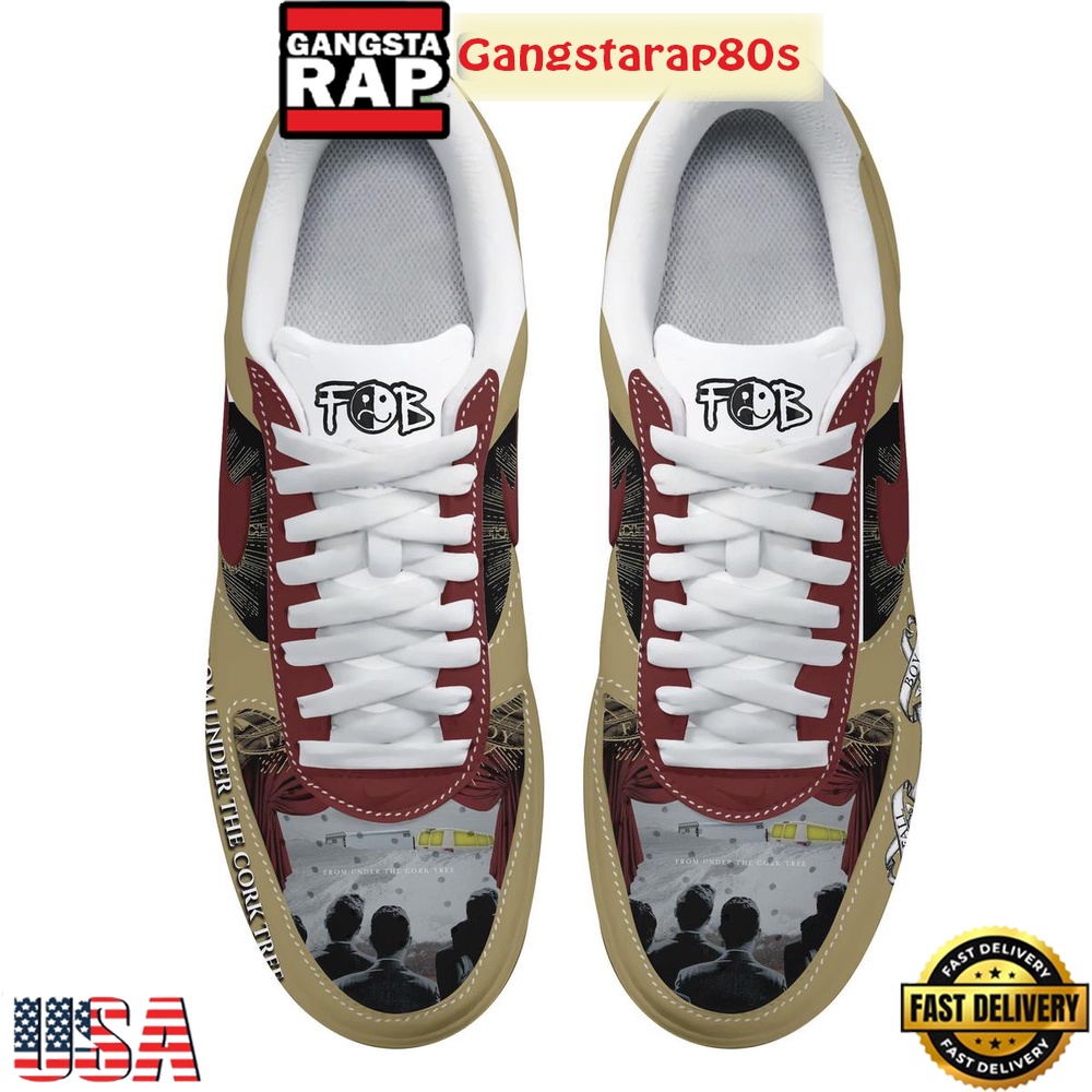 Fall Out Boy 20th Anniversary From Under The Cork Tree Special Edition Air Force 1 Shoes Running Sneakers Fall Out Boy 20th Anniversary From Under The Cork Tree Special Edition Air Force 1 Shoes Running Sneakers