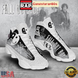Fall Out Boy The Kids Aren't Alright Fan Air Jordan 13 Shoes Running Sneakers