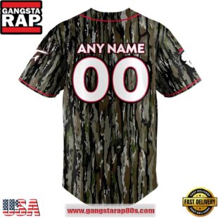 Fayetteville Woodpeckers Memorial Day Limited Edition Camo Custom Baseball Jersey Shirt