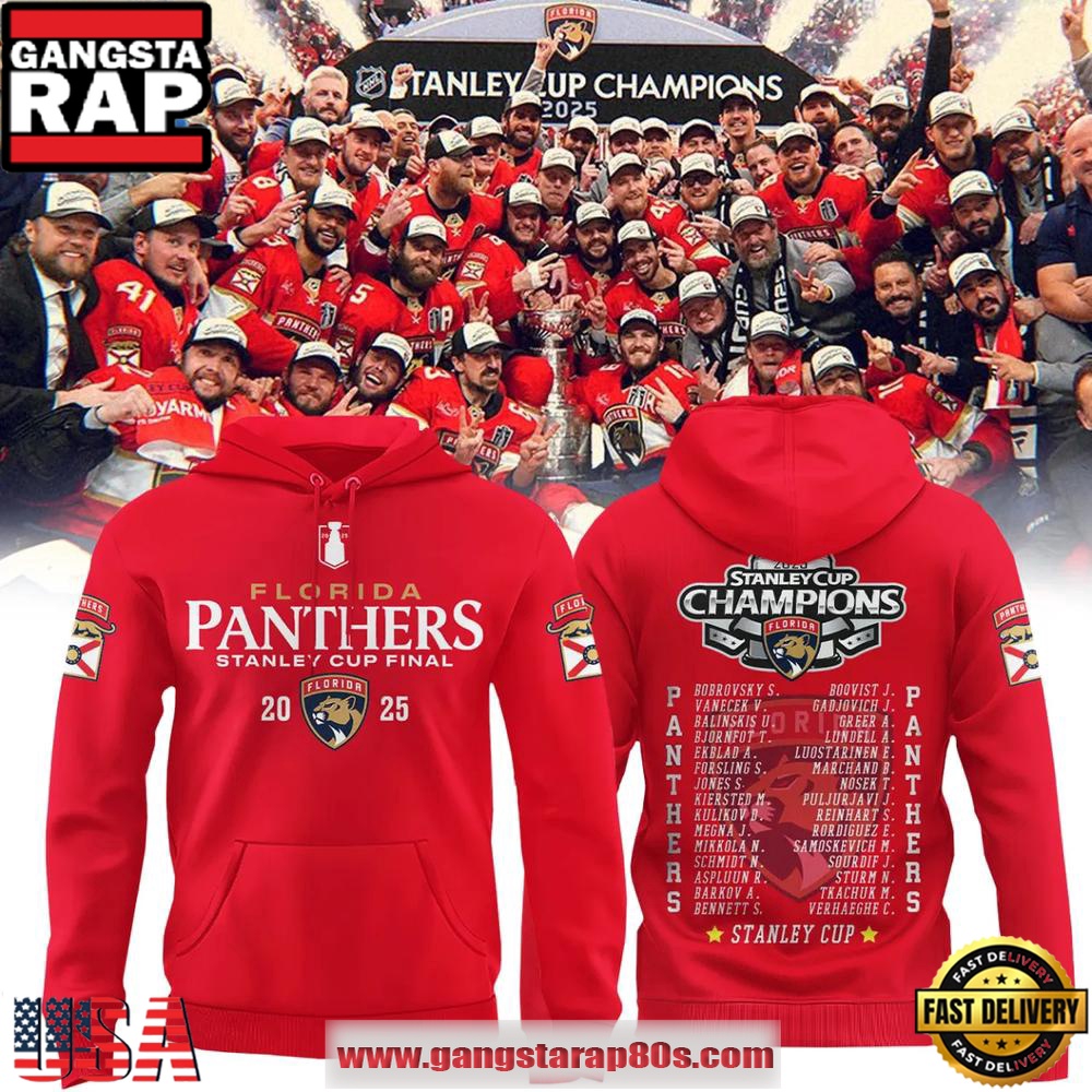 Florida Panthers 2025 Stanley Cup Champions Special Edition All Over Print Hoodie Florida Panthers 2025 Stanley Cup Champions Special Edition All Over Print Hoodie