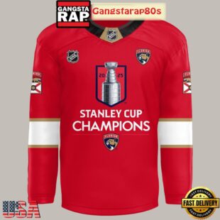 Florida Panthers Champion NHL Stanley Cup Hockey Jersey