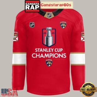 Florida Panthers Stanley Cup Champions 2025 Hockey Jersey