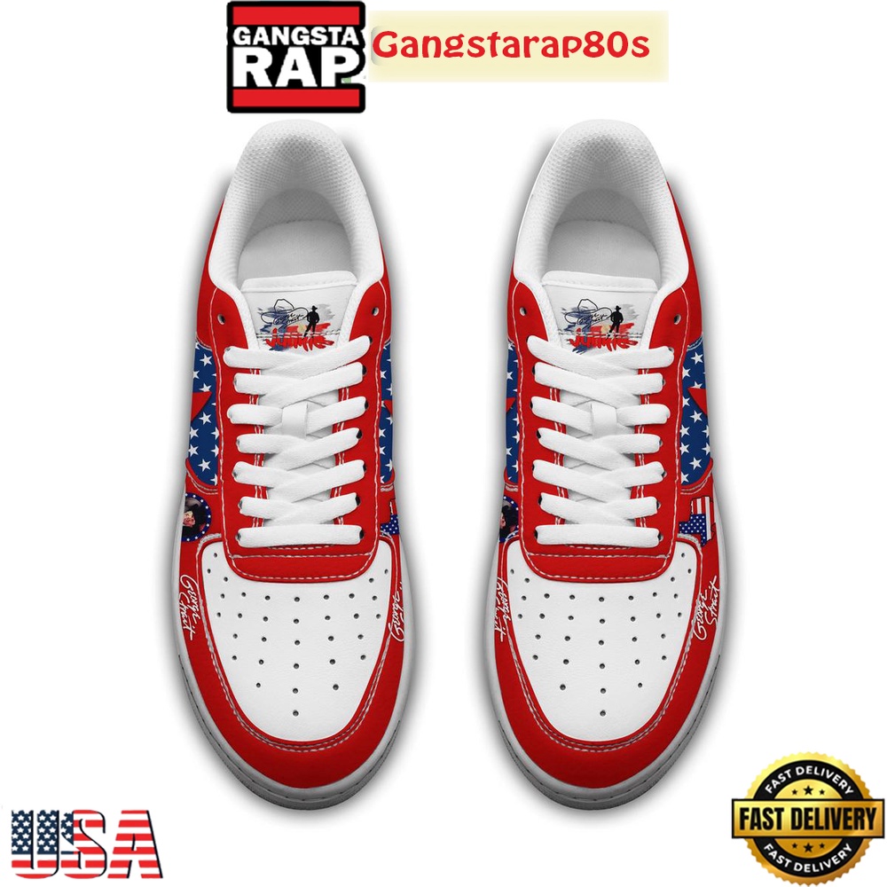George Strait I Am A Country Music Kind Of Gal Special Edition Air Force 1 Shoes Running Sneakers George Strait I Am A Country Music Kind Of Gal Special Edition Air Force 1 Shoes Running Sneakers