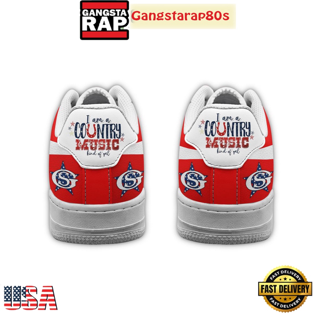 George Strait I Am A Country Music Kind Of Gal Special Edition Air Force 1 Shoes Running Sneakers George Strait I Am A Country Music Kind Of Gal Special Edition Air Force 1 Shoes Running Sneakers