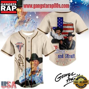 George Strait King Of Country Music Limited Edition Baseball Jersey Shirt