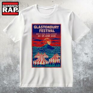 Glastonbury Festival Worthy Farm in Pilton Somerset Jun 25-29 2025 T Shirt