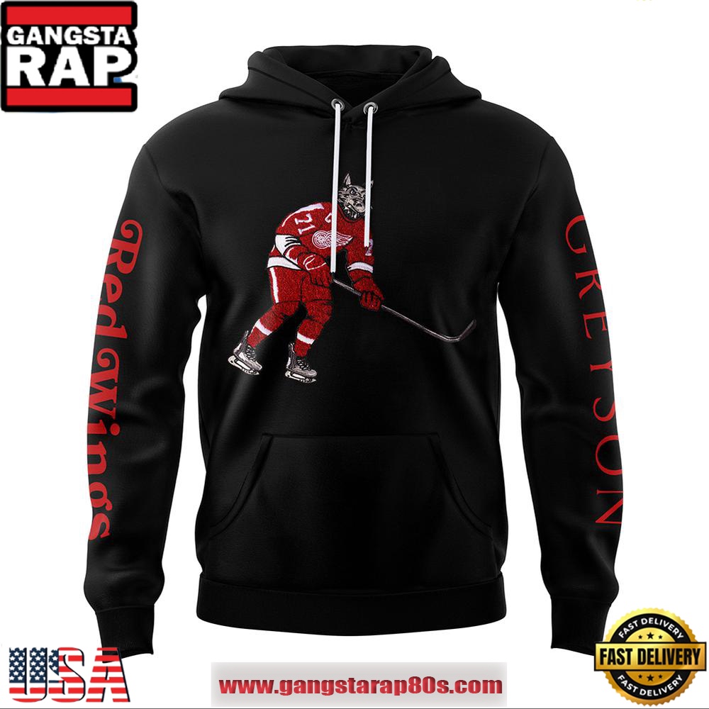 Greyson x Detroit Red Wings Special Edition Black All Over Print Hoodie Greyson x Detroit Red Wings Special Edition Black All Over Print Hoodie