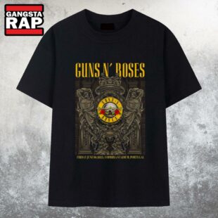 Guns N Roses Event 06 7 2025 Estadio Cidade de Coimbra Coimbra, Portugal T Shirt
