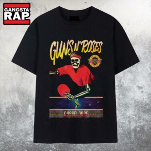 Guns N' Roses In Düsseldorf Germany On Jun 18 2025 T Shirt
