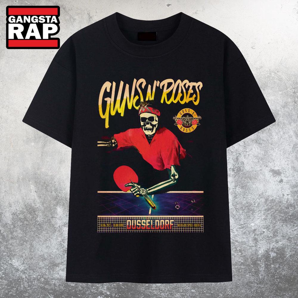 Guns N' Roses In Düsseldorf Germany On Jun 18 2025 T Shirt Guns N' Roses In Düsseldorf Germany On Jun 18 2025 T Shirt
