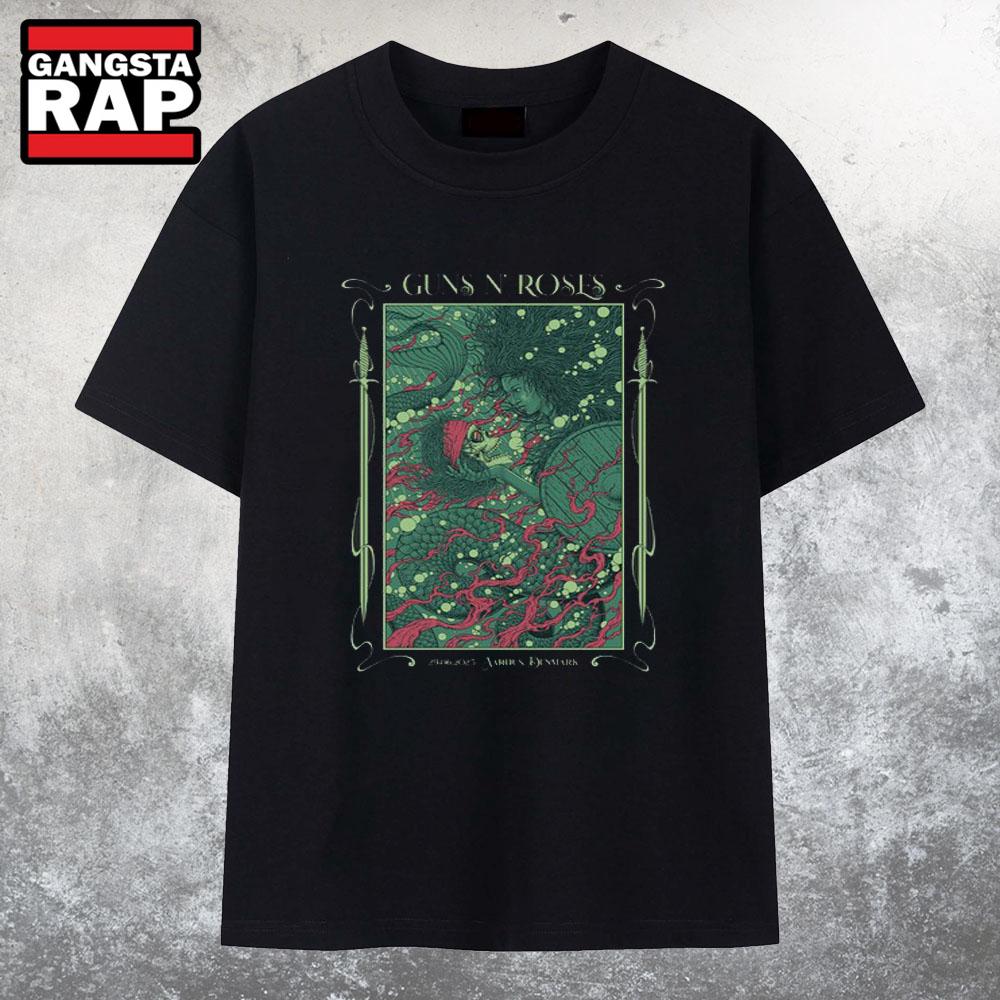 Guns N' Roses Jun 29 2025 In Aarhus DK T Shirt Guns N' Roses Jun 29 2025 In Aarhus DK T Shirt