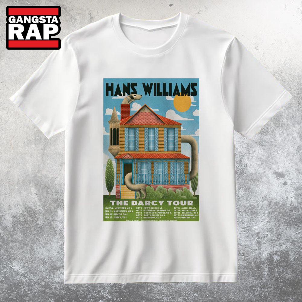 Hans Williams The Darcy Tour 2025 T Shirt Hans Williams The Darcy Tour 2025 T Shirt