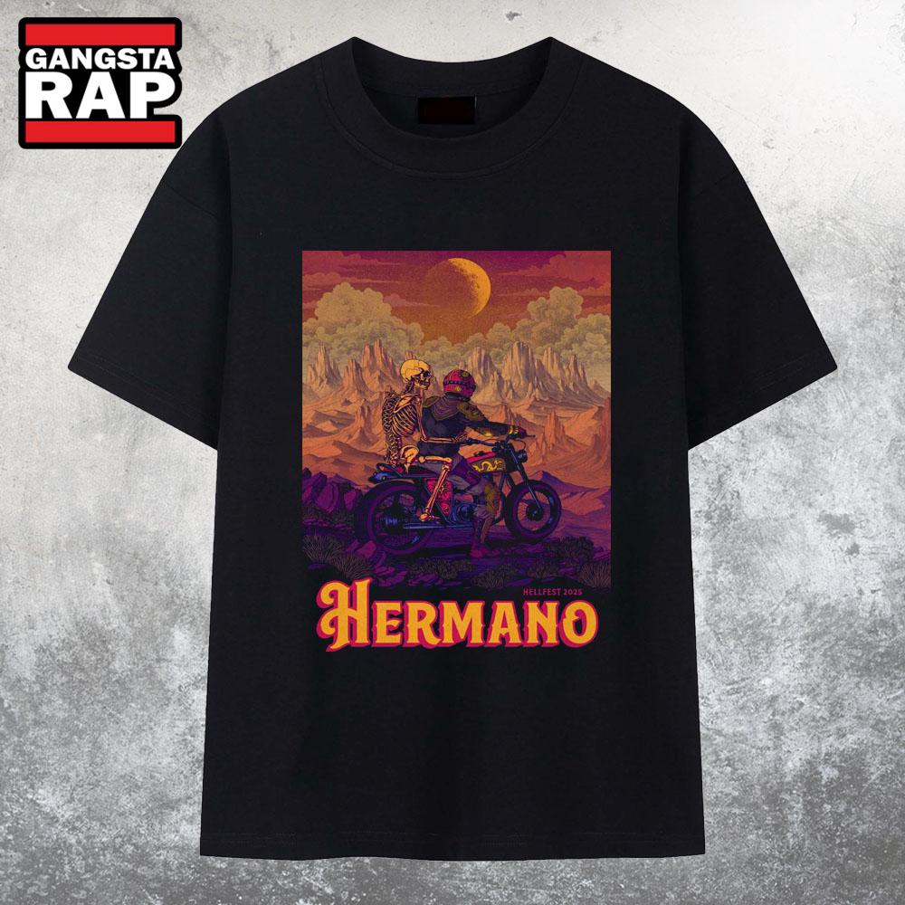 Hermano Hellfest 2025 Clisson France Jun 19 T Shirt Hermano Hellfest 2025 Clisson France Jun 19 T Shirt