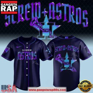 Houston Astros x DJ Screw Honor All-Time Limited Edition Baseball Jersey Shirt