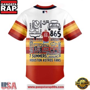 Houston Astros x Morgan Wallen I'm The Problem Tour Special Edition Baseball Jersey Shirt