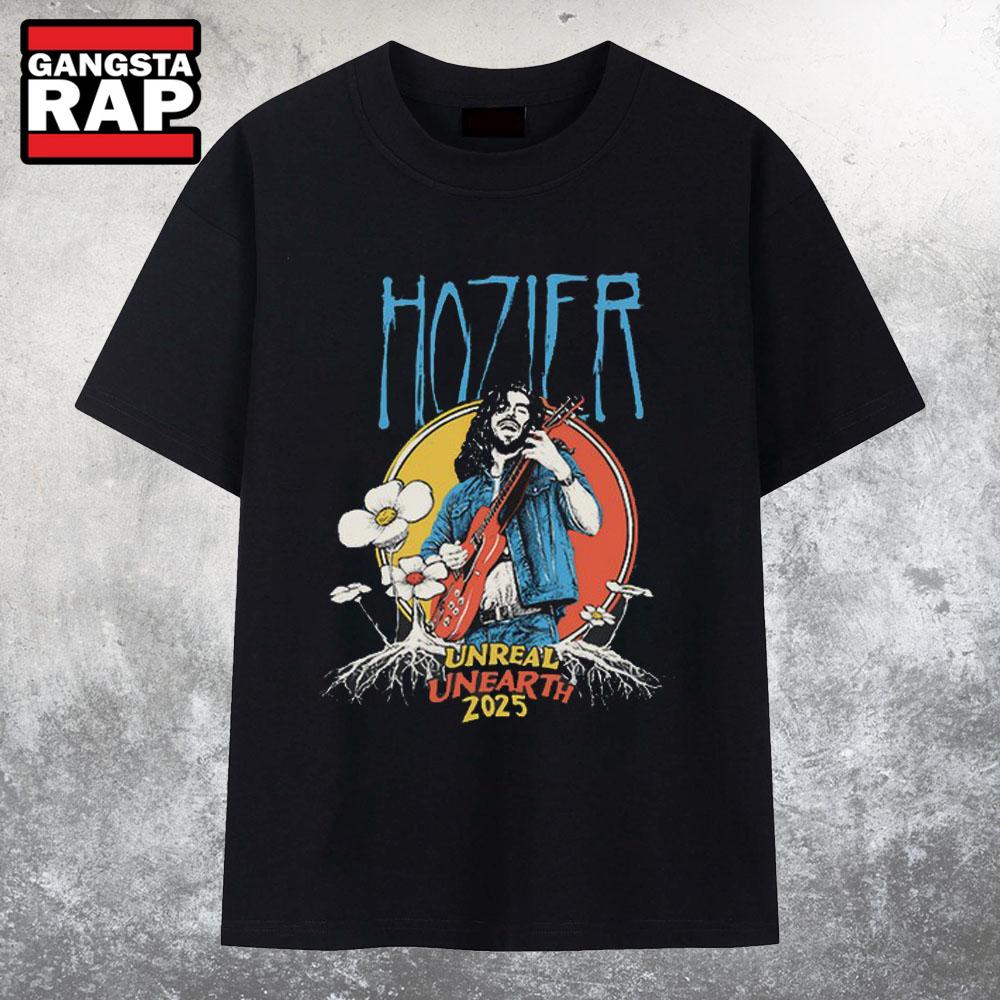 Hozier Unreal Unearth 2025 Flower Tour T Shirt Hozier Unreal Unearth 2025 Flower Tour T Shirt