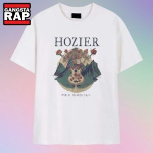 Hozier Unreal Unearth 2025 Guitar Tour T Shirt