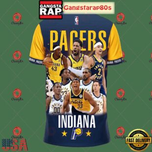 Indiana Pacers 2024 2025 NBA Season Champions Special Edition Polo Shirt