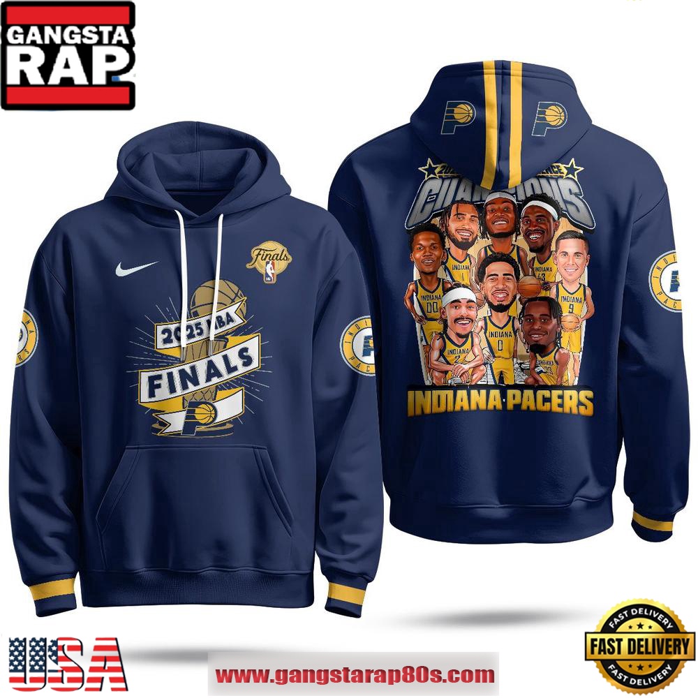 Indiana Pacers 2025 NBA Finals Legends Special Edition All Over Print Hoodie Indiana Pacers 2025 NBA Finals Legends Special Edition All Over Print Hoodie