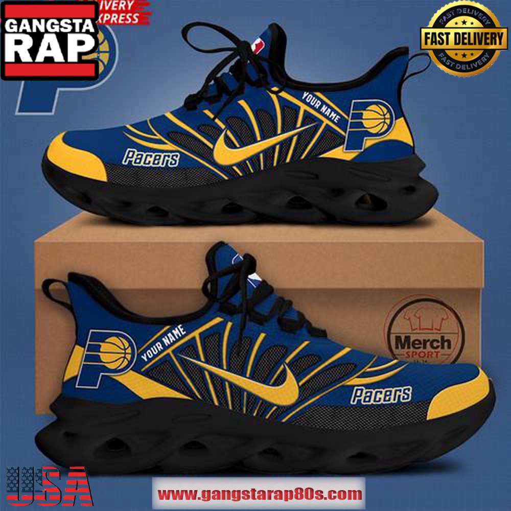 Indiana Pacers Personalized Lightweight Running Air Max Soul Shoes Sneakers Indiana Pacers Personalized Lightweight Running Air Max Soul Shoes Sneakers