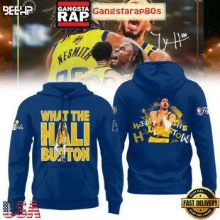 Indiana Pacers What The Hali Burton NBA Finals 2025 All Over Print Hoodie T-Shirt