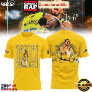 Indiana Pacers What The Hali Burton NBA Finals 2025 All Over Print Hoodie T-Shirt