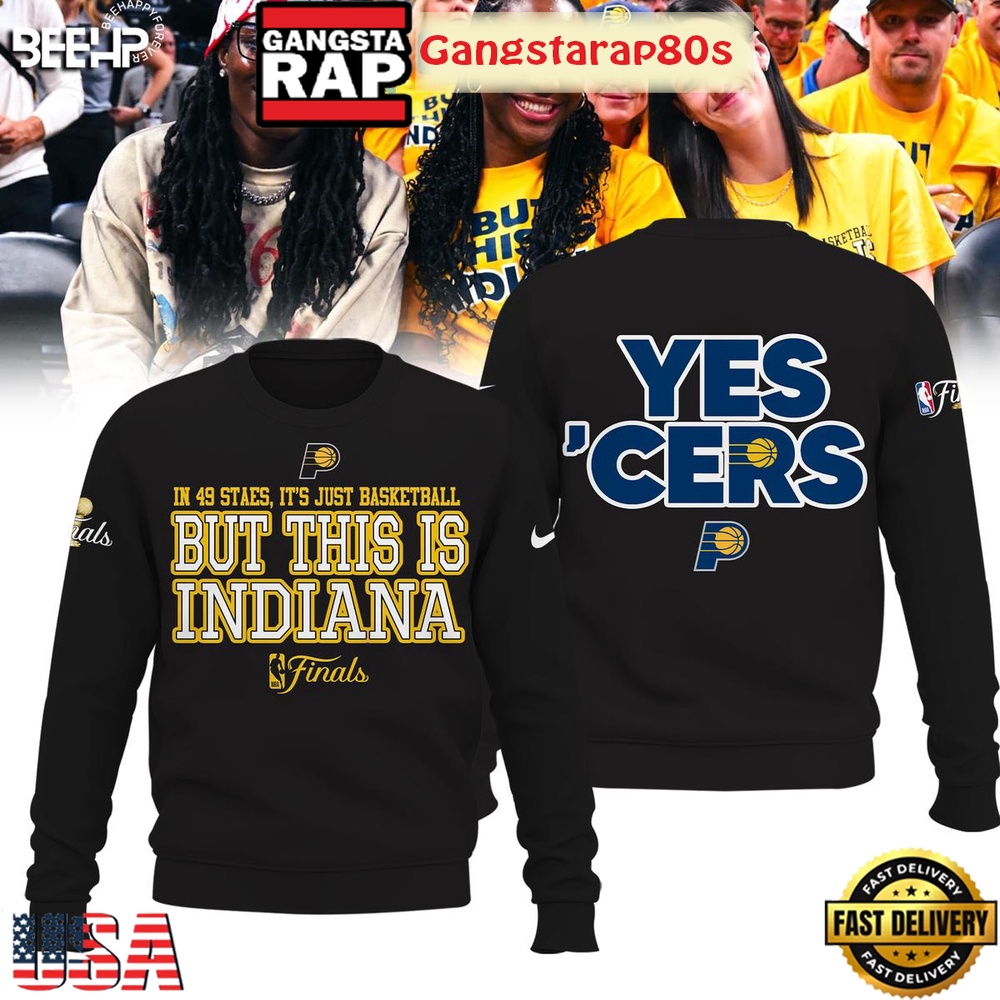 Indiana Pacers Yes Cers But This Is Indiana NBA Finals 2025 All Over Print Hoodie T-Shirt Indiana Pacers Yes Cers But This Is Indiana NBA Finals 2025 All Over Print Hoodie T-Shirt