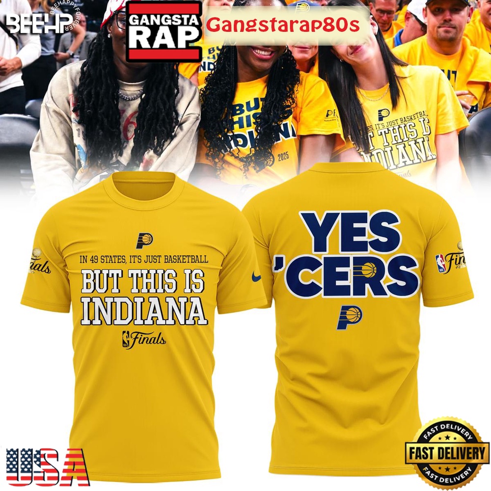 Indiana Pacers Yes Cers But This Is Indiana NBA Finals 2025 All Over Print Hoodie T-Shirt Indiana Pacers Yes Cers But This Is Indiana NBA Finals 2025 All Over Print Hoodie T-Shirt