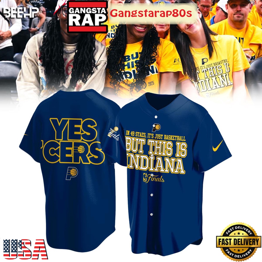 Indiana Pacers Yes Cers But This Is Indiana NBA Finals 2025 Baseball Jersey Shirt Indiana Pacers Yes Cers But This Is Indiana NBA Finals 2025 Baseball Jersey Shirt