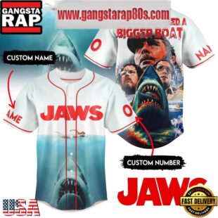 Jaws You’re Gonna Need A Bigget Boat Special Baseball Jersey Shirt