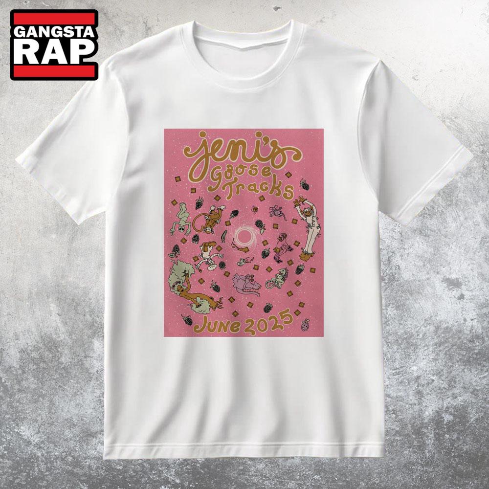 Jeni's Goose Tracks Shows June 2025 T Shirt Jeni's Goose Tracks Shows June 2025 T Shirt
