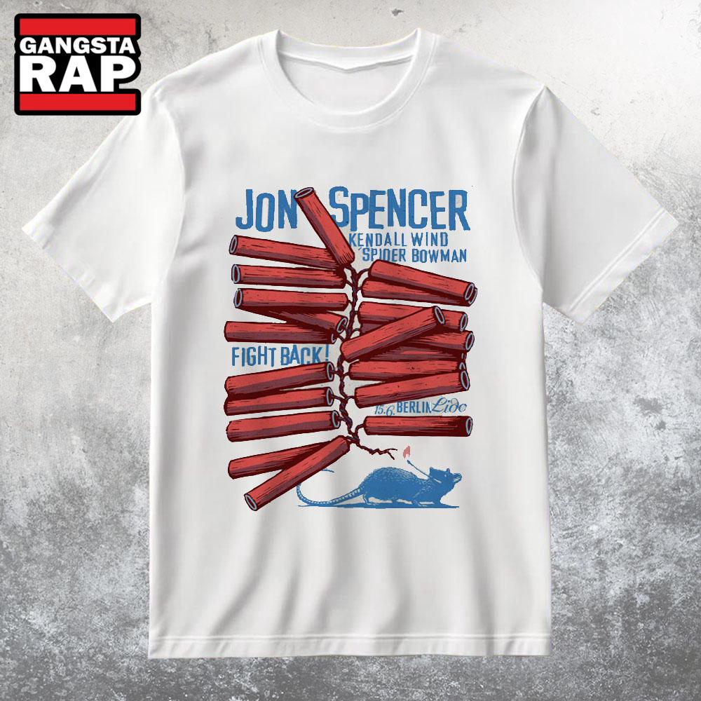 Jon Spencer Berlin Lido Jun 15 2025 T Shirt Jon Spencer Berlin Lido Jun 15 2025 T Shirt