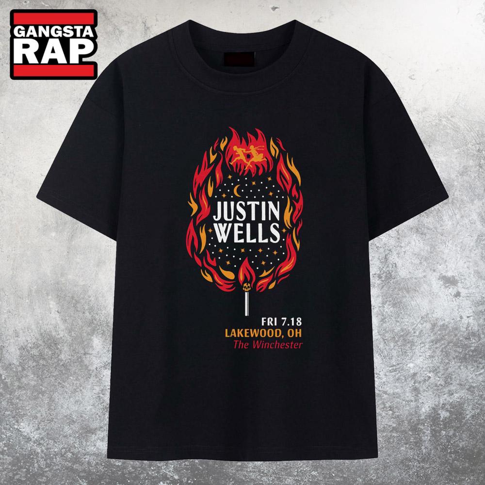 Justin Wells At The Winchester On Jul 18 2025 T Shirt Justin Wells At The Winchester On Jul 18 2025 T Shirt